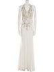 JVN by Jovani Halterneck Long Dress
