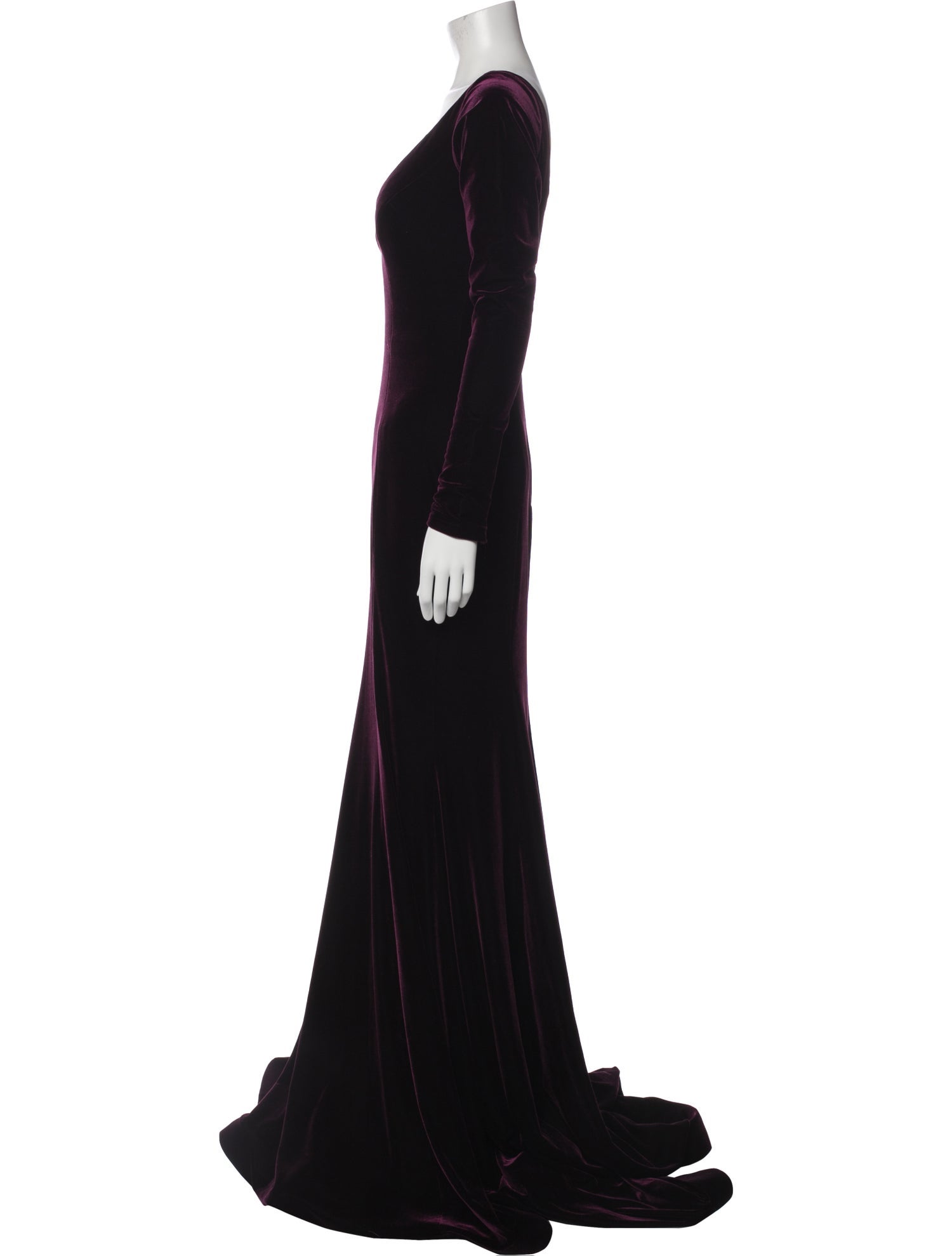 Jovani V-Neck Long Dress