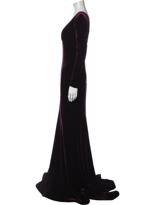 Jovani V-Neck Long Dress