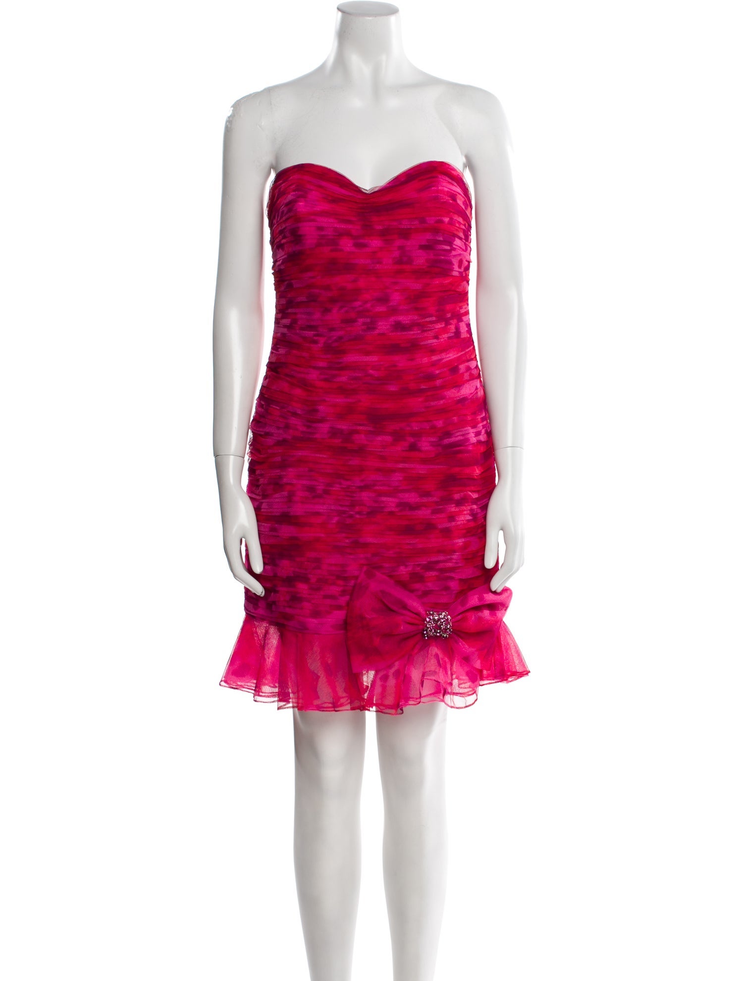 Jovani Strapless Mini Dress