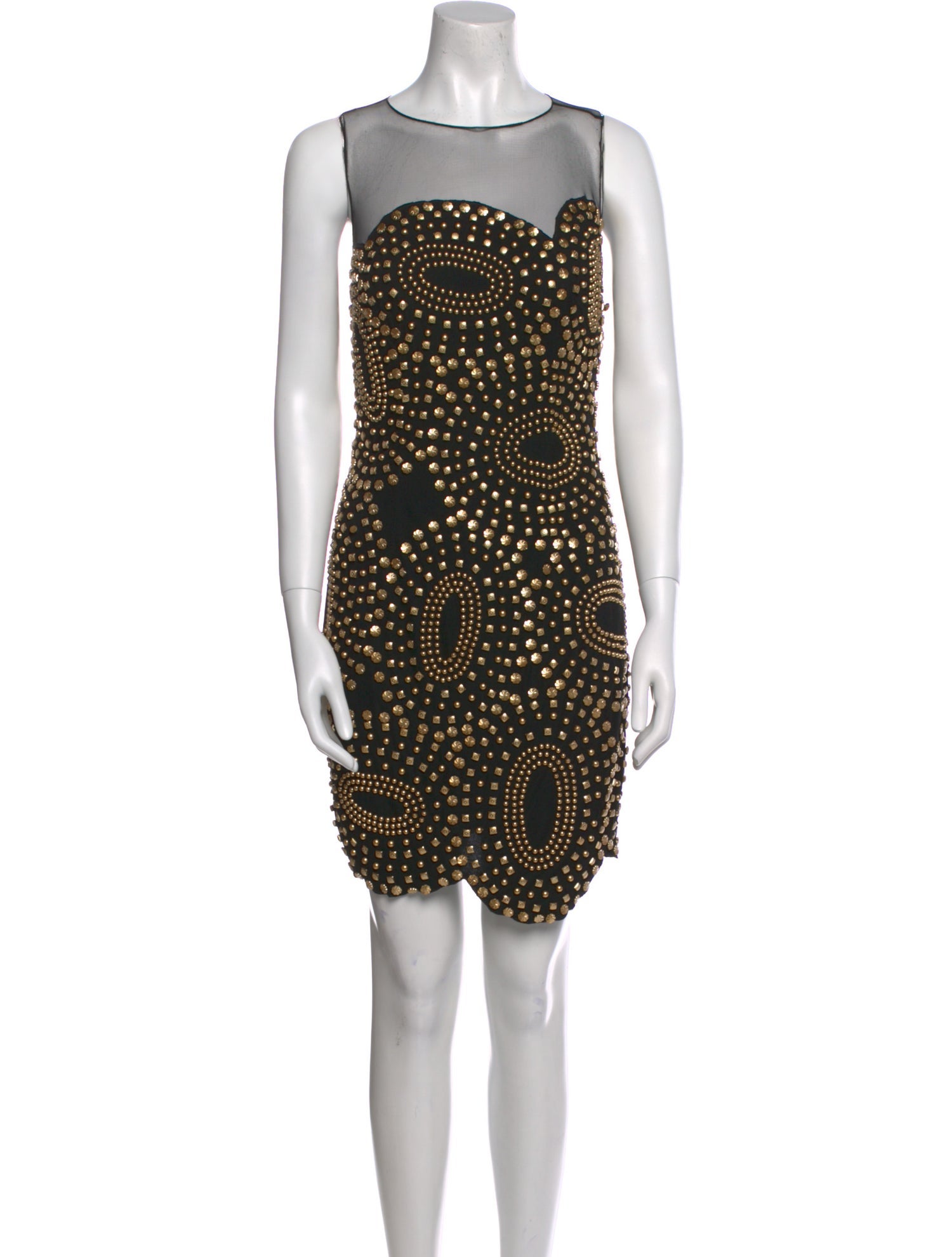 Jovani Patterned Mini Dress