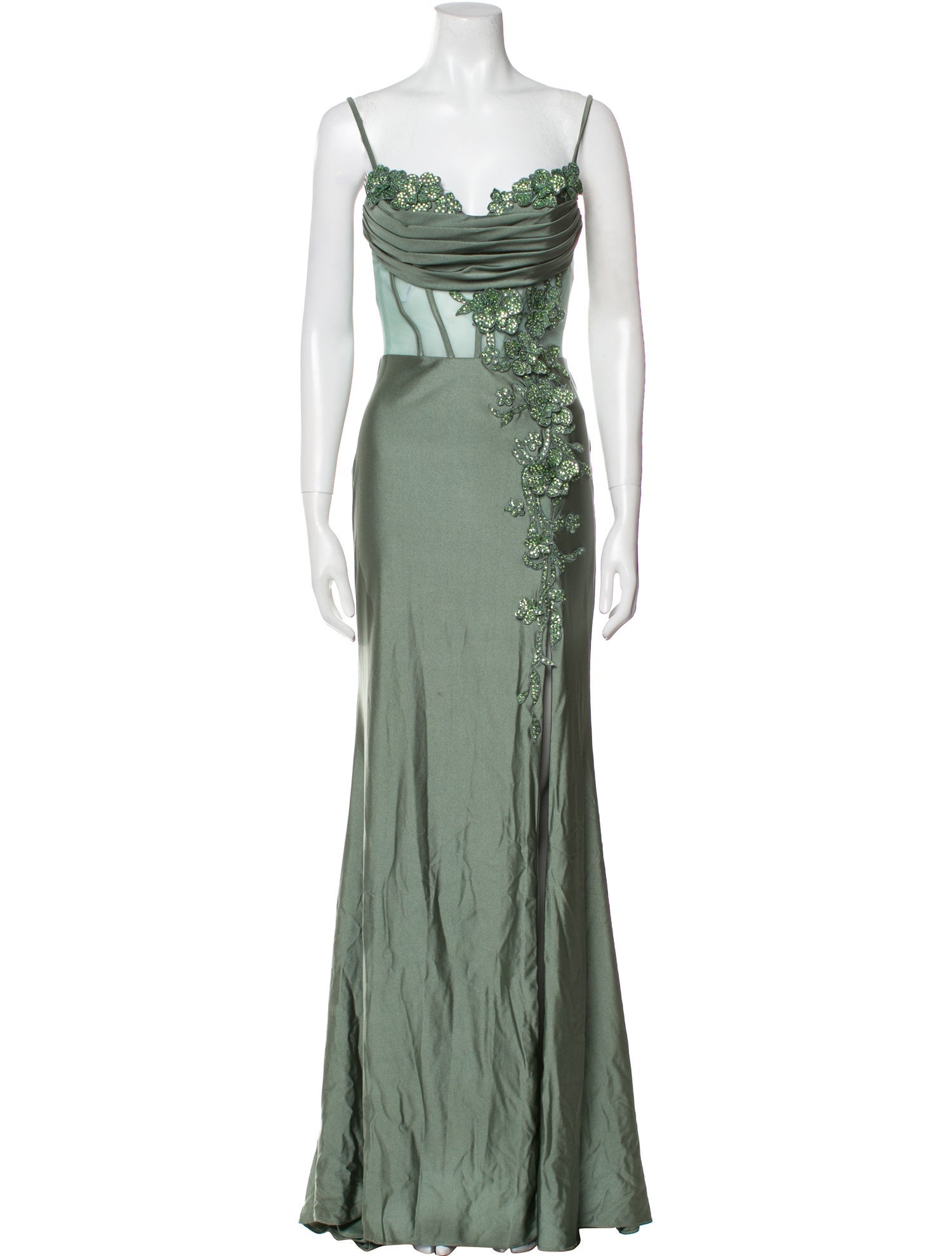 Jovani Cowl Neck Long Dress