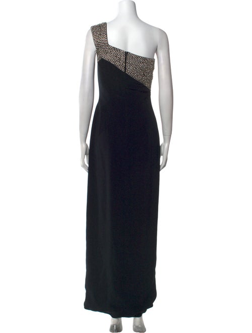 Jovani Striped Long Dress