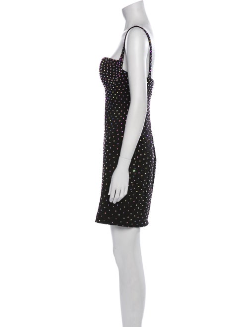 Jovani Polka Dot Print Mini Dress