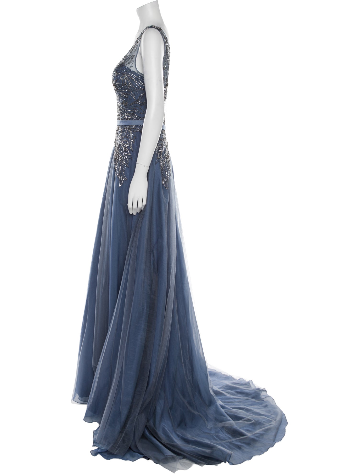 Jovani Silk Long Dress