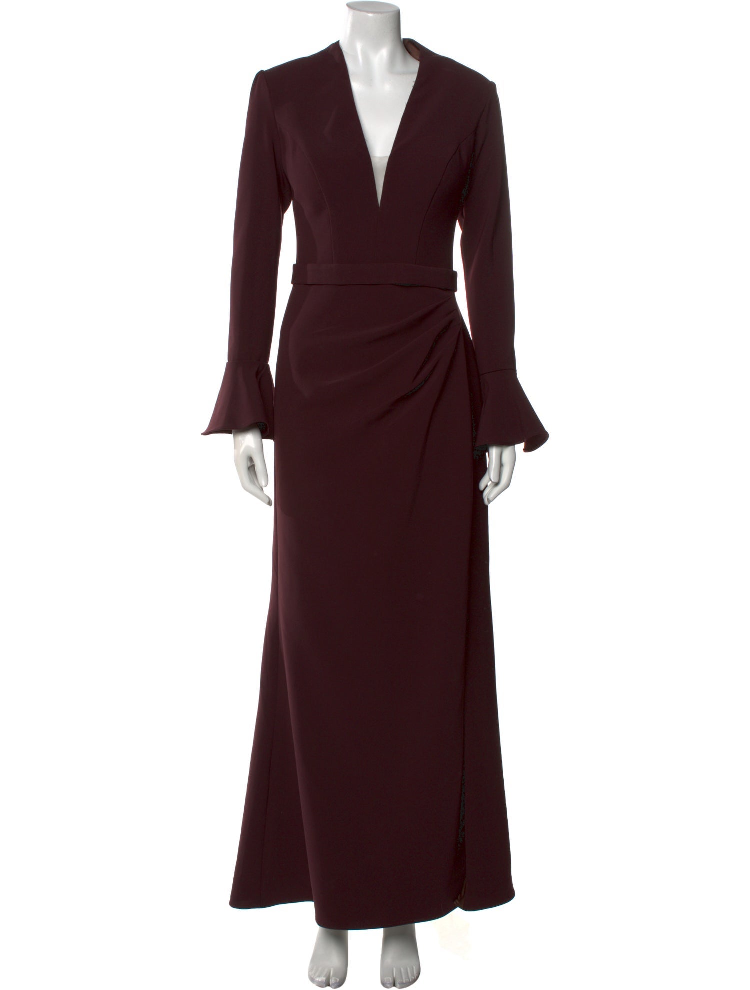 Jovani V-Neck Long Dress