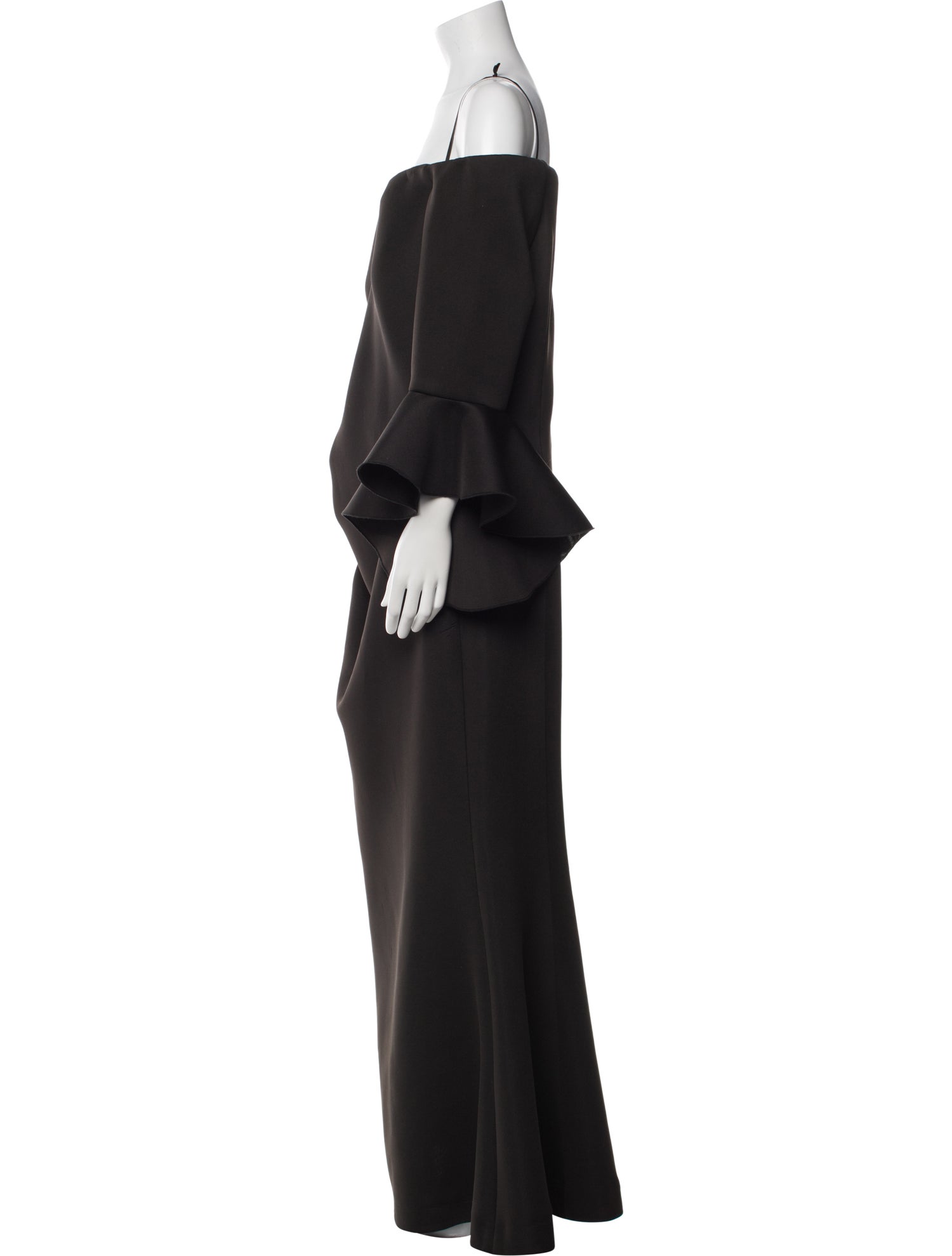 Jovani Square Neckline Long Dress