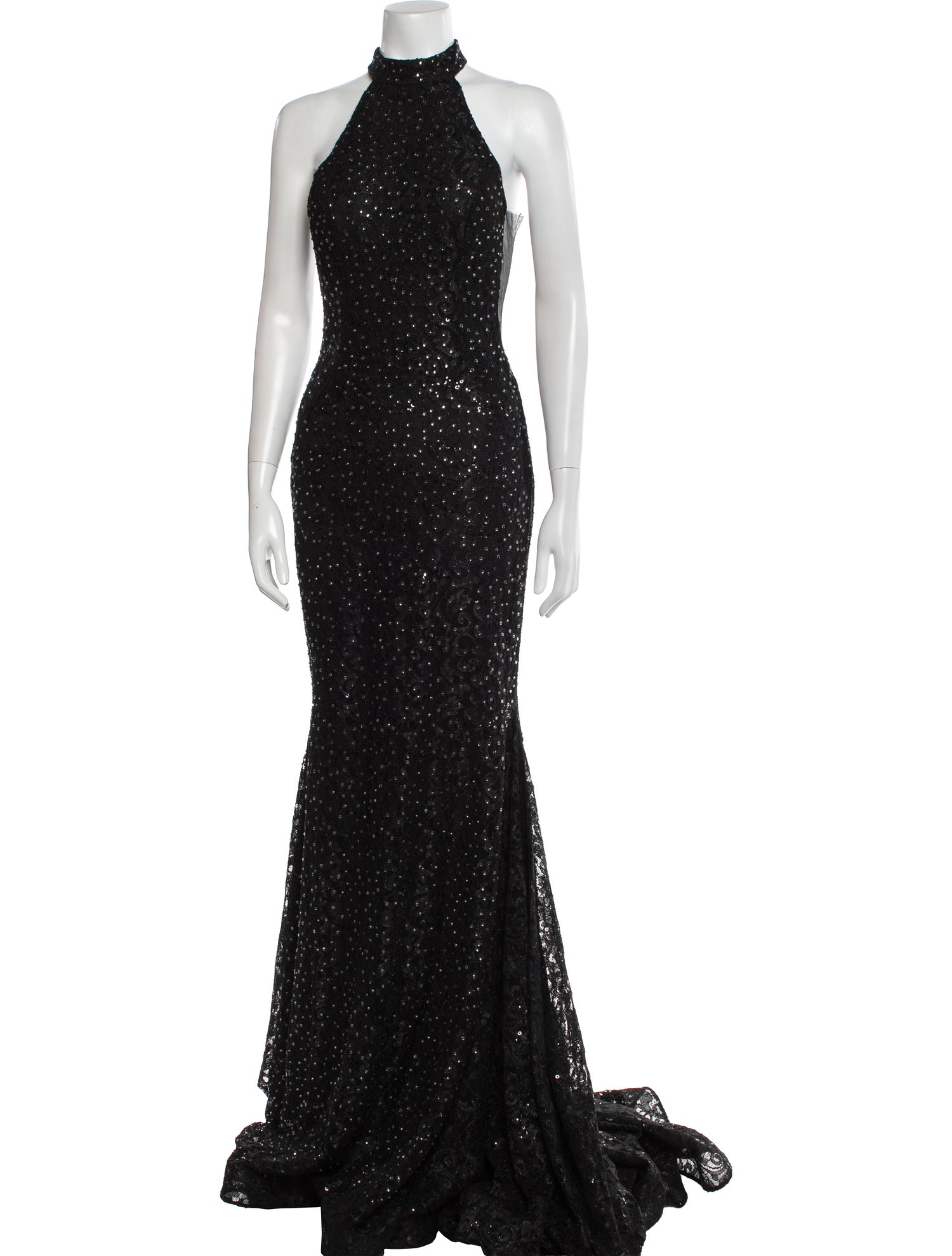 Jovani Halterneck Long Dress