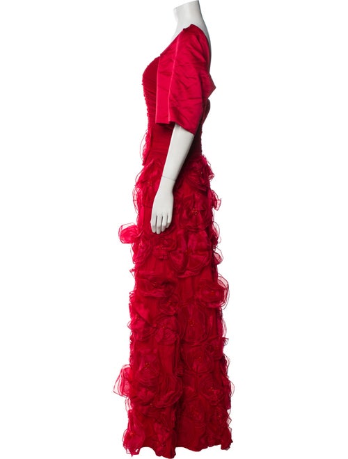 Jovani Square Neckline Long Dress