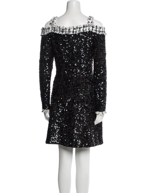 Jovani Square Neckline Mini Dress