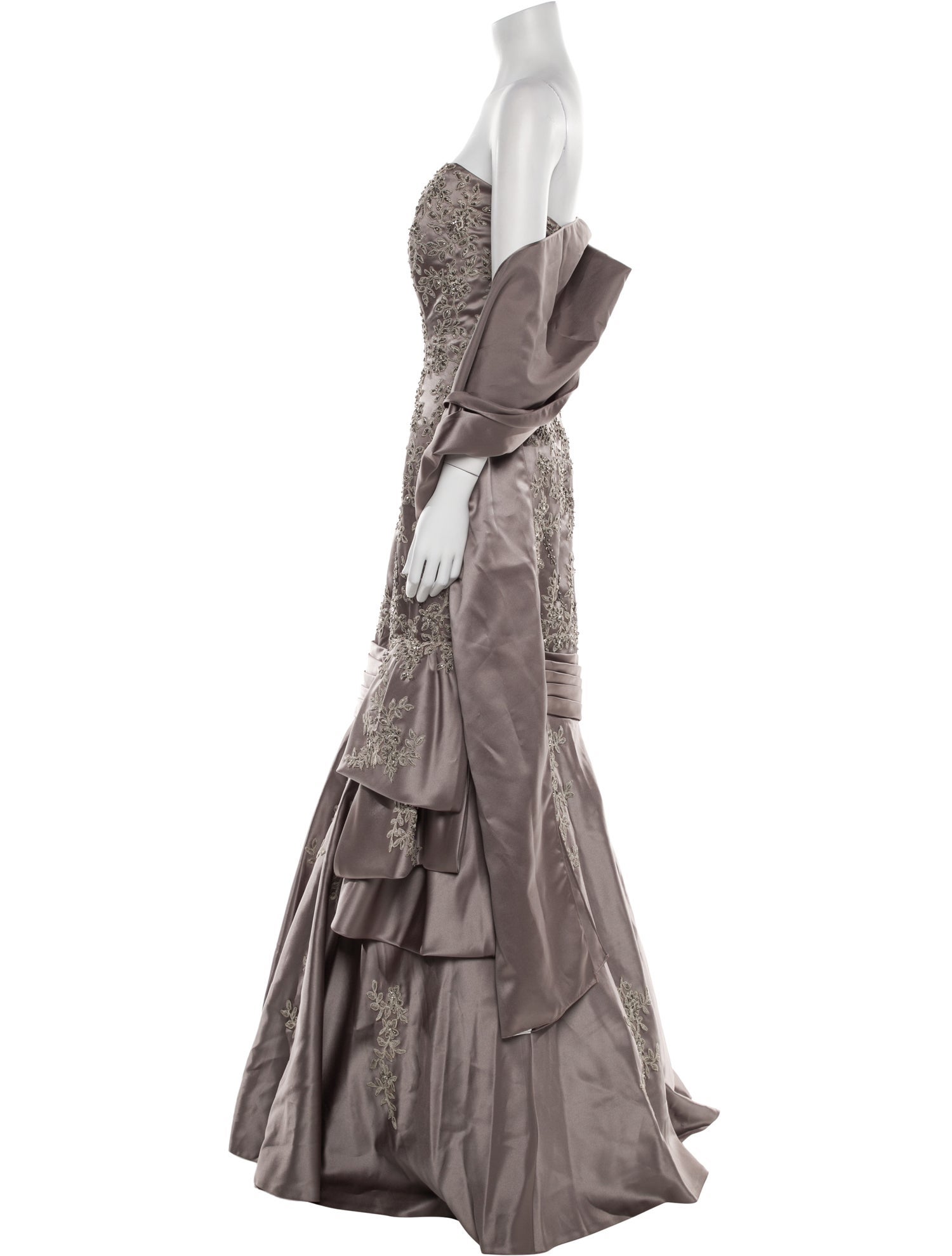 Jovani Graphic Print Long Dress w/ Tags