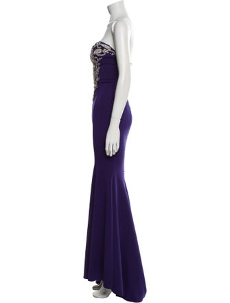 Jovani Strapless Long Dress