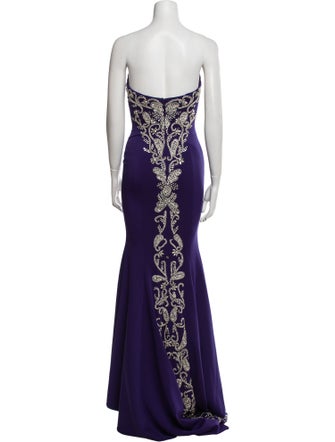 Jovani Strapless Long Dress