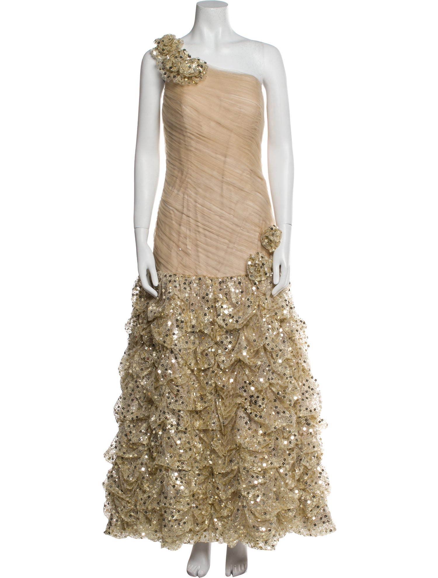 Jovani One-Shoulder Long Dress