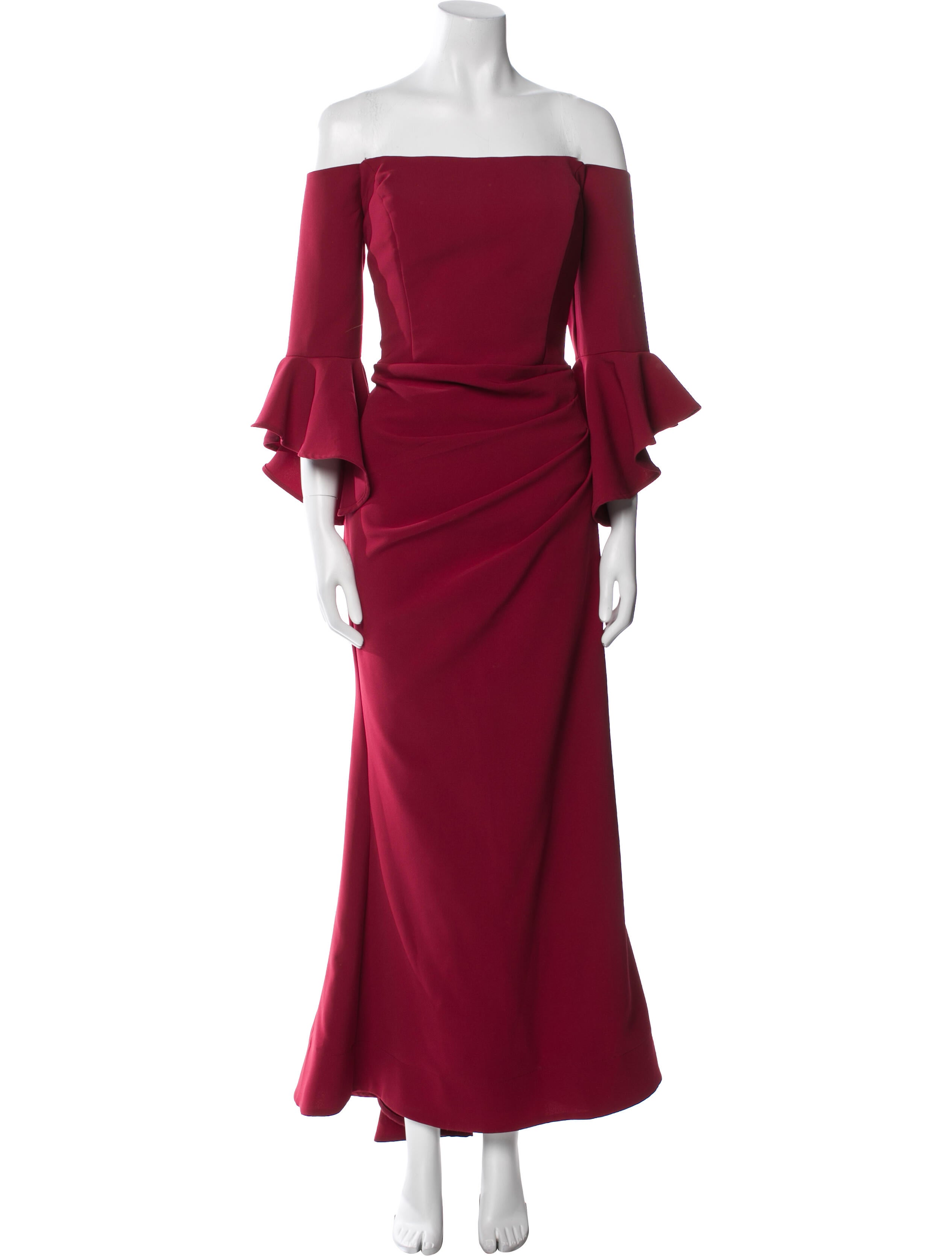 Jovani Off-The-Shoulder Long Dress