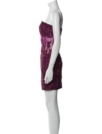 Jovani Strapless Mini Dress