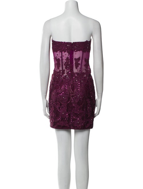 Jovani Strapless Mini Dress