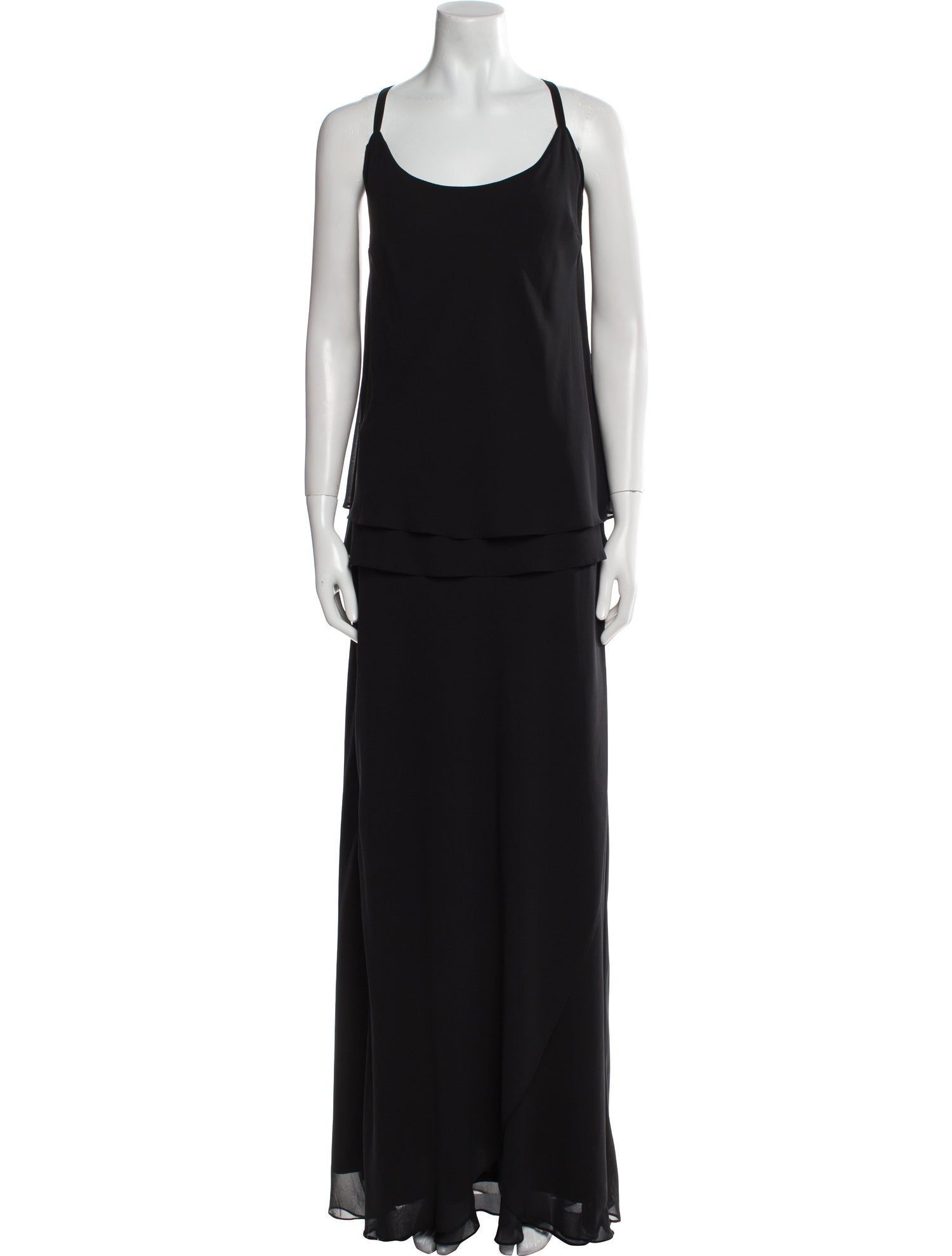 Jovani Scoop Neck Long Dress