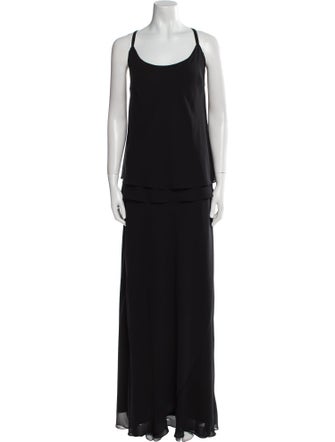 Jovani Scoop Neck Long Dress