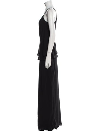 Jovani Scoop Neck Long Dress