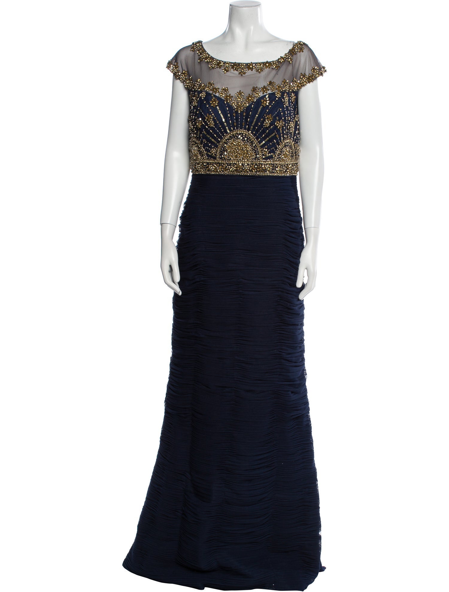 Jovani Mesh Long Dress w/ Tags