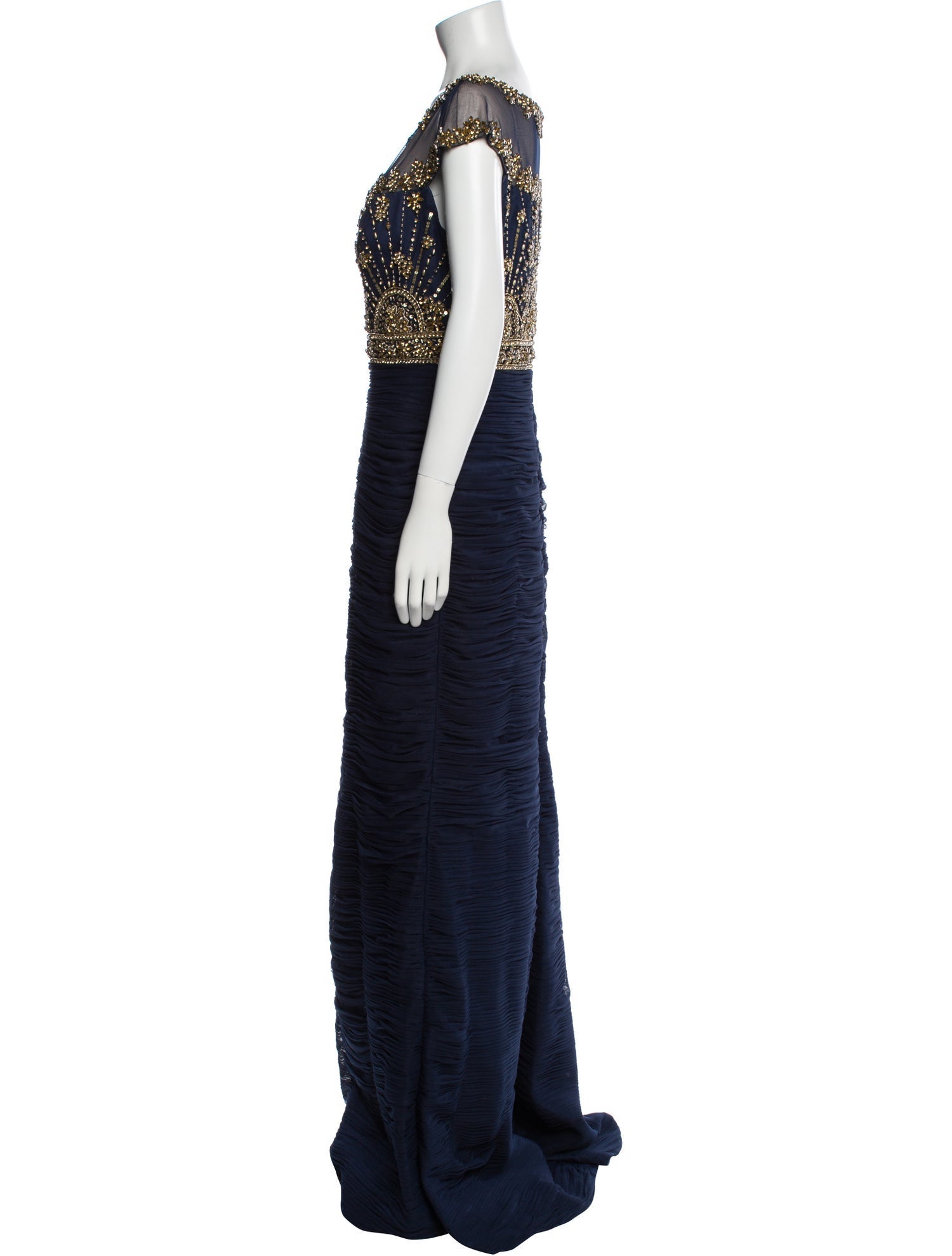 Jovani Mesh Long Dress w/ Tags