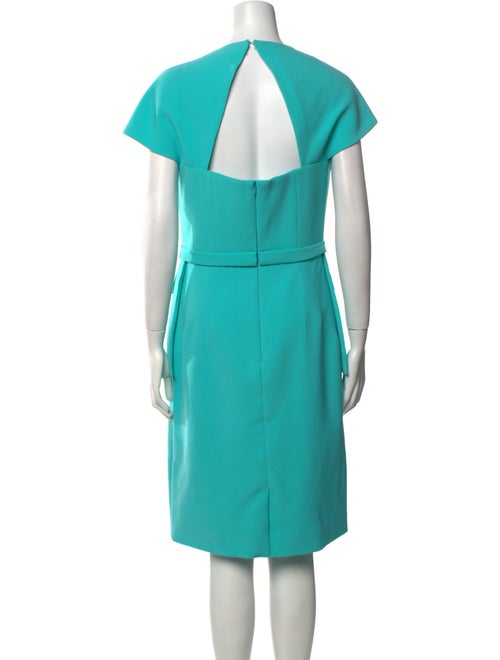 Jovani V-Neck Knee-Length Dress