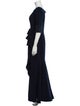 Jovani Square Neckline Long Dress