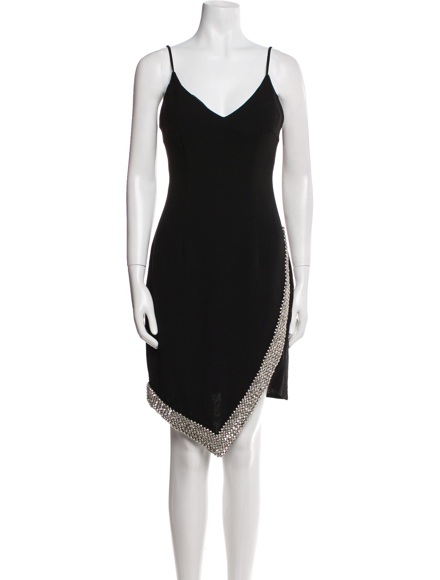 Jovani Wool Knee-Length Dress