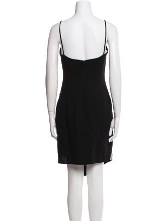 Jovani Wool Knee-Length Dress