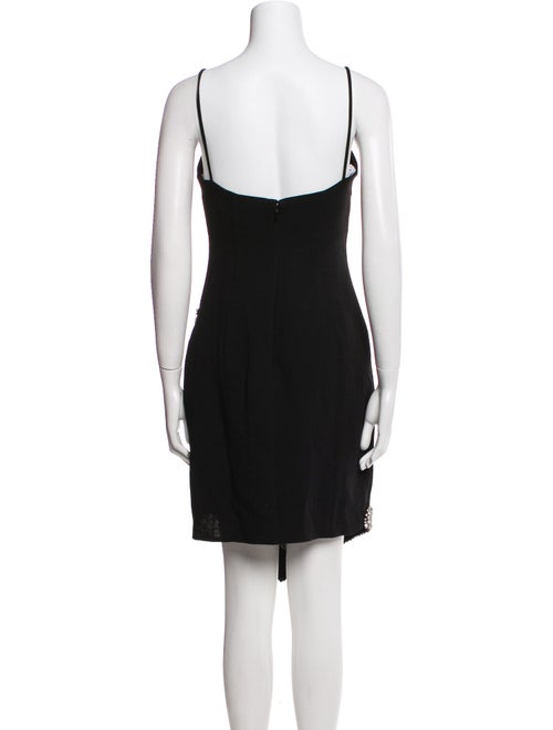 Jovani Wool Knee-Length Dress