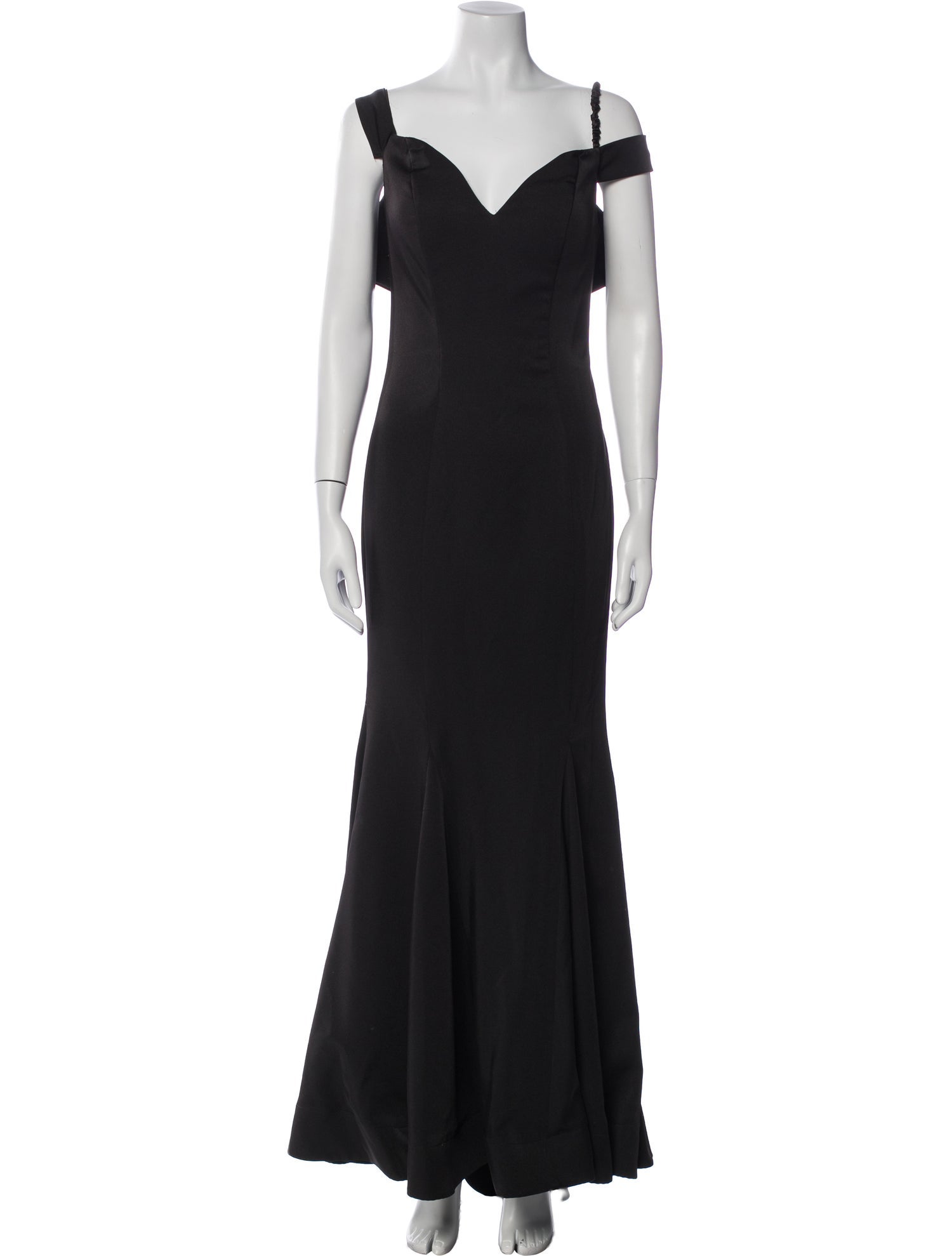 Jovani Square Neckline Long Dress
