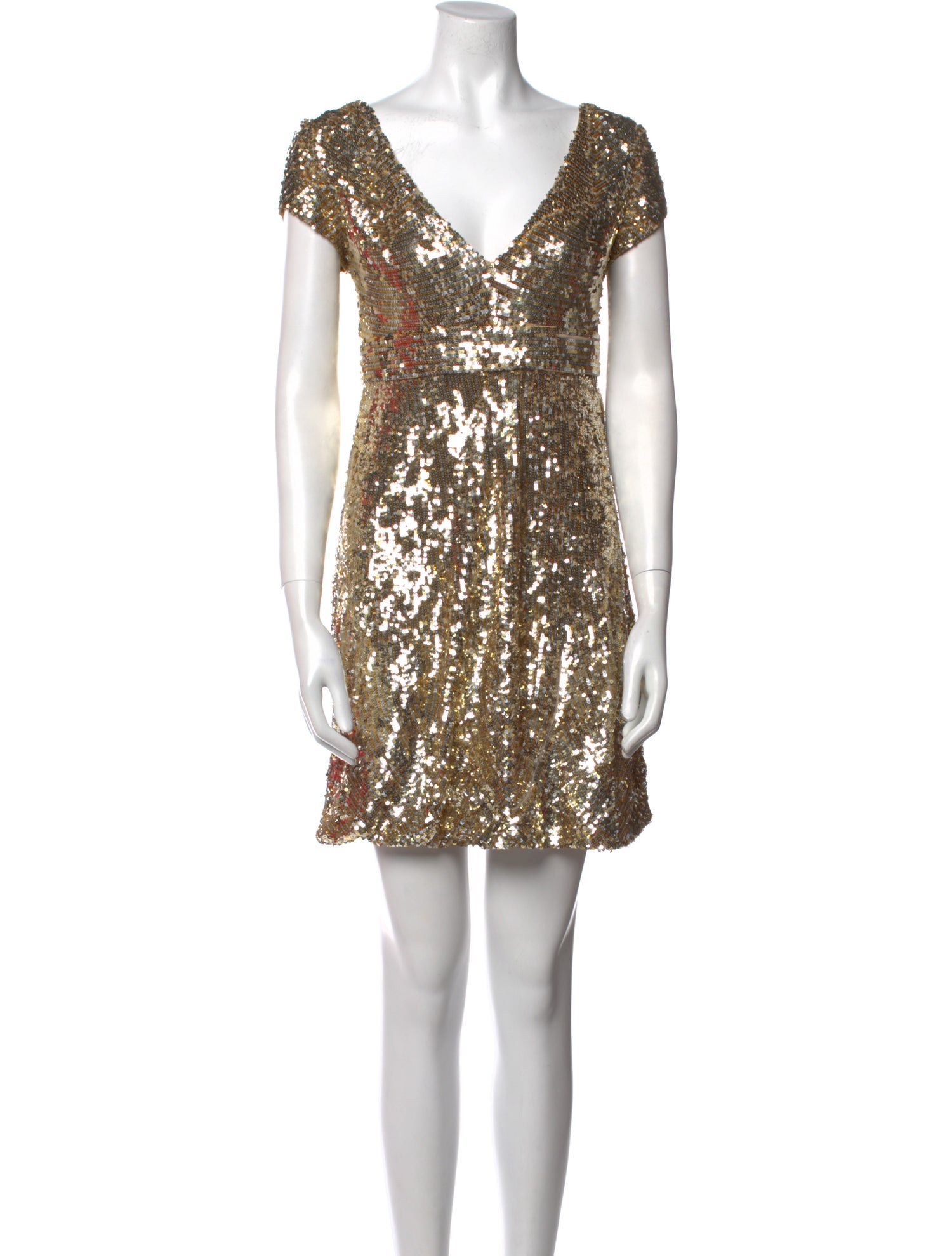 Jovani Silk Mini Dress