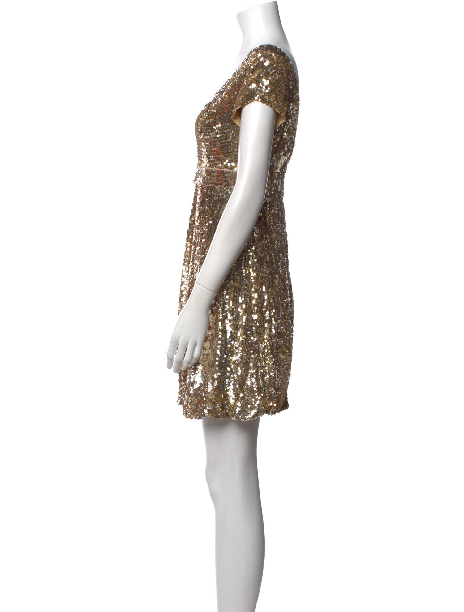 Jovani Silk Mini Dress