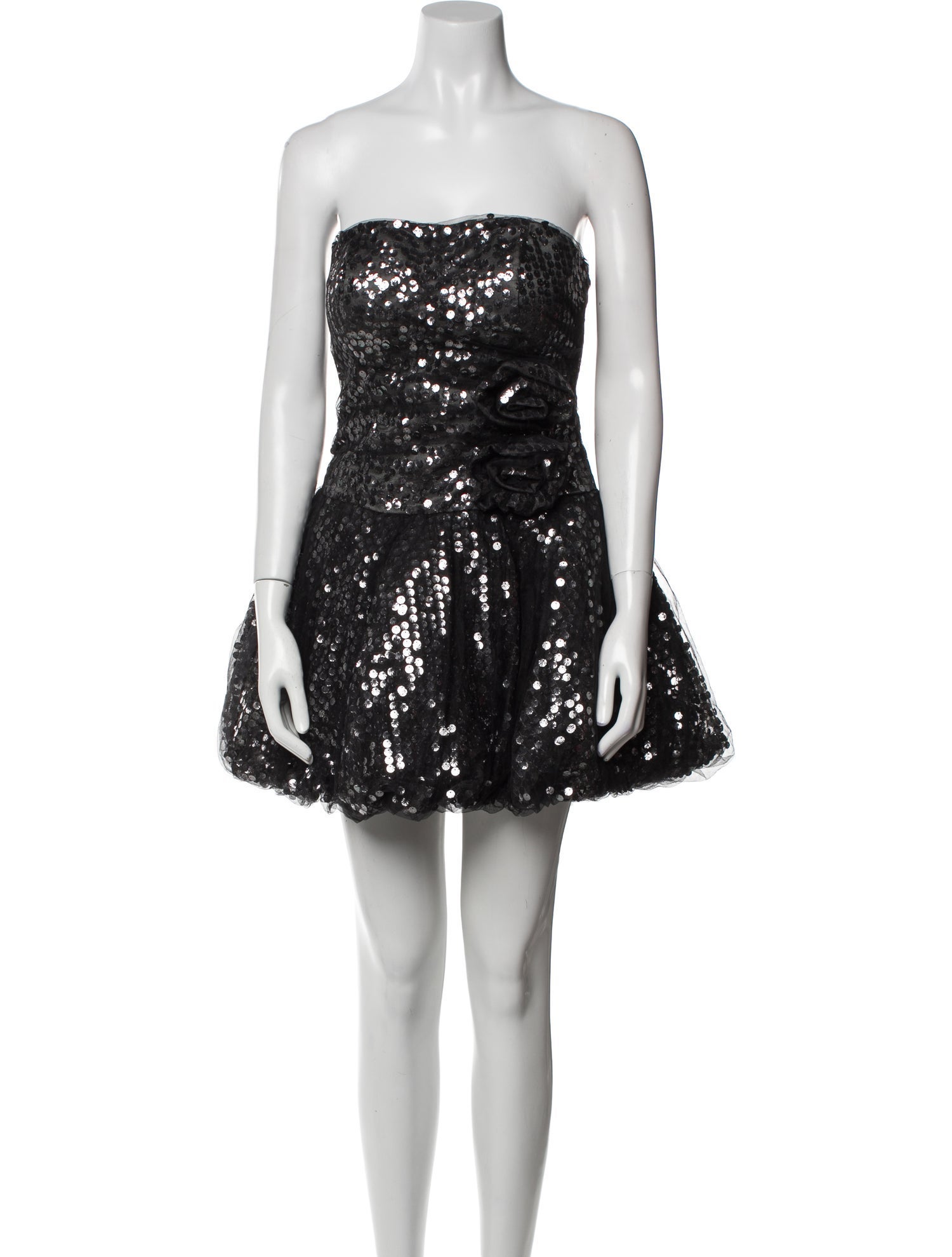 Jovani Strapless Mini Dress