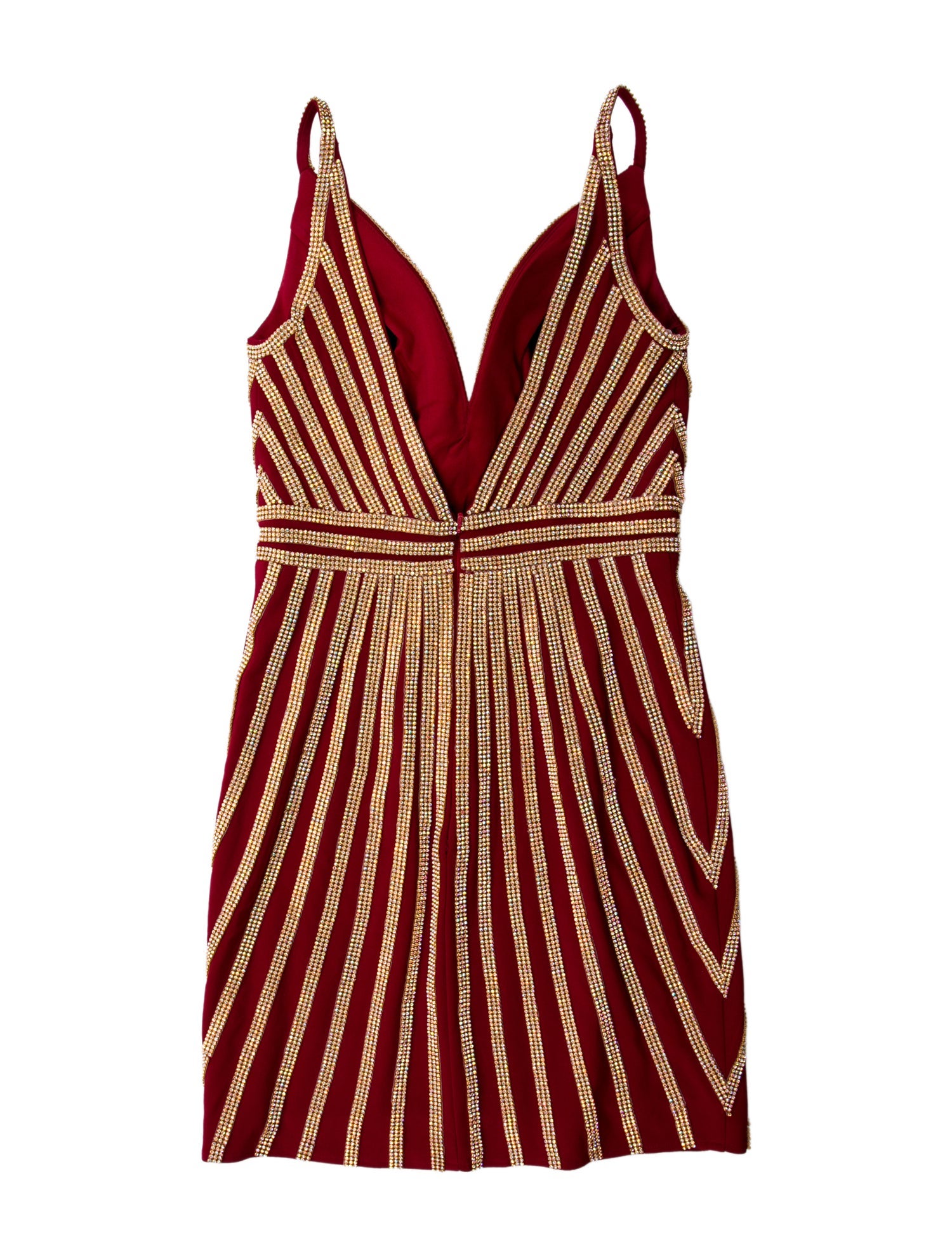Jovani Striped Mini Dress w/ Tags