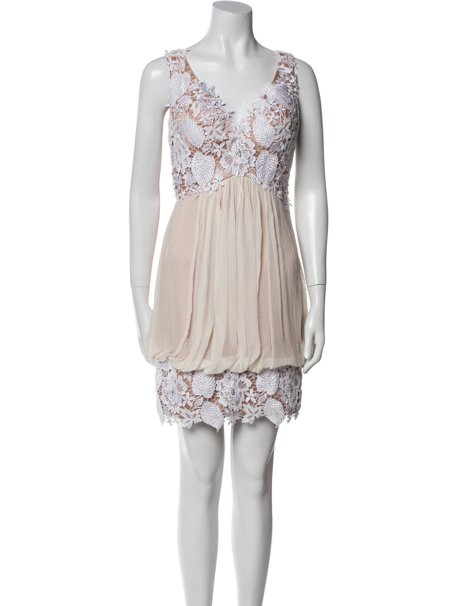 Jovani Silk Mini Dress