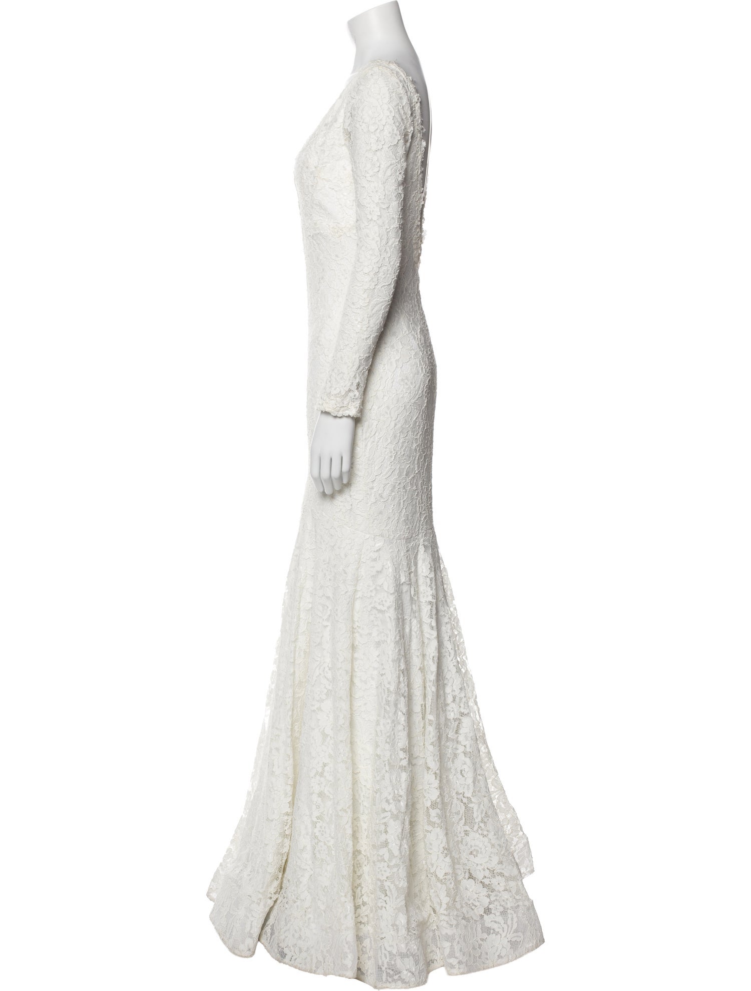 Jovani V-Neck Long Dress