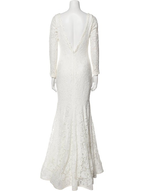 Jovani V-Neck Long Dress