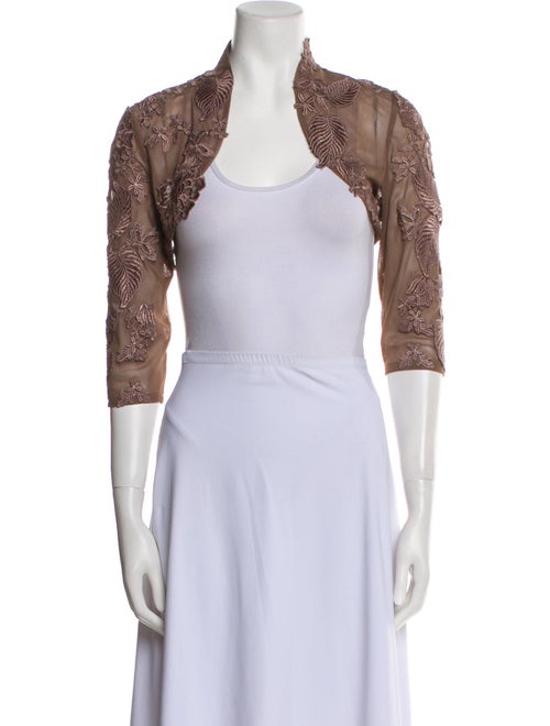 Jovani Lace Pattern Bolero