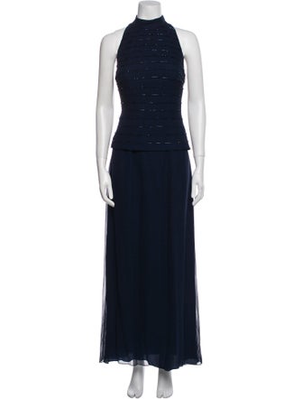 Jovani Silk Long Dress