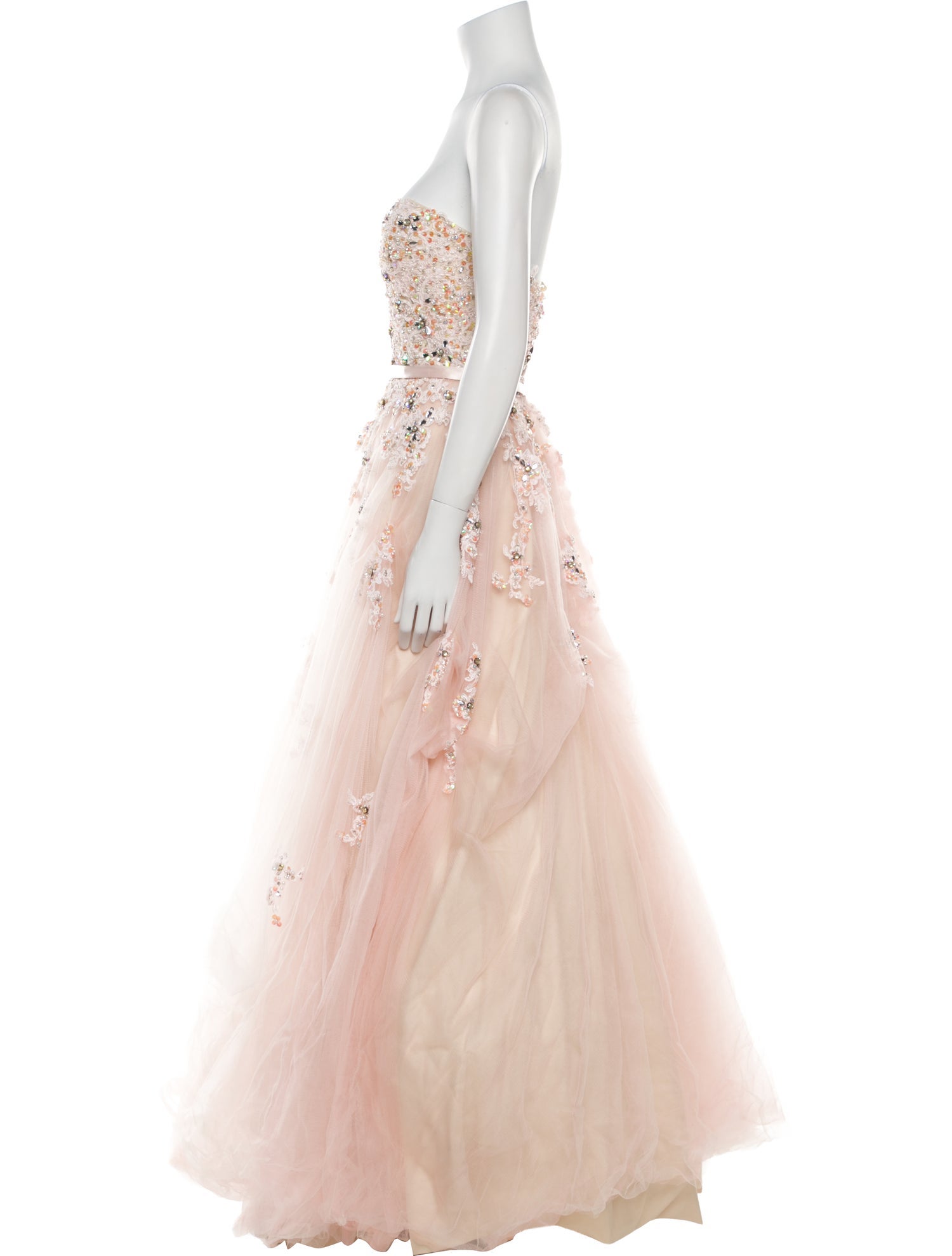 Jovani Nylon Long Dress