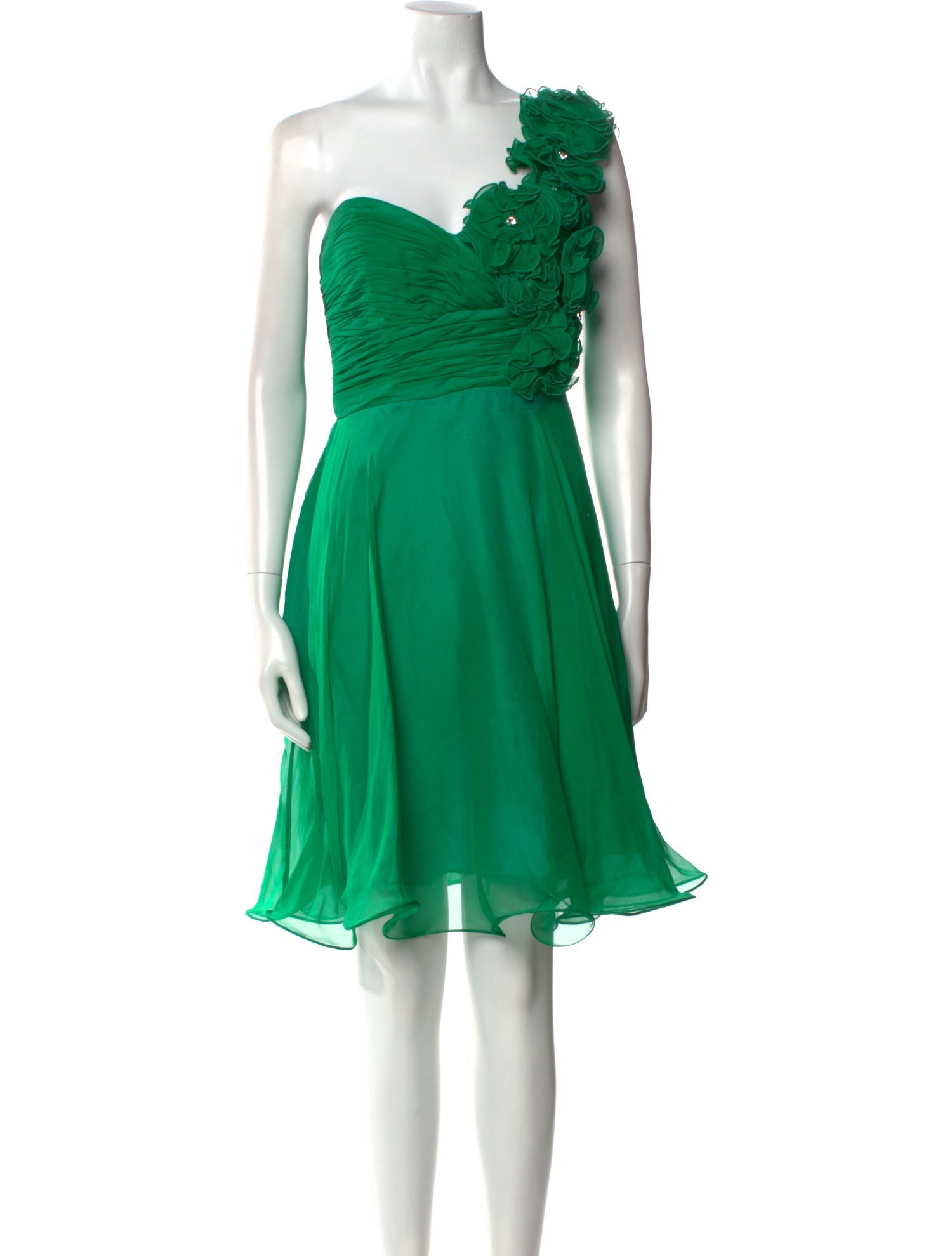 Jovani Silk Mini Dress