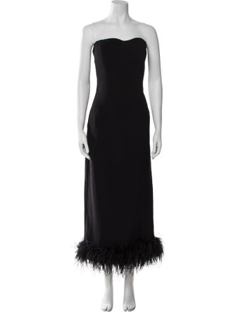 Jovani Strapless Midi Length Dress