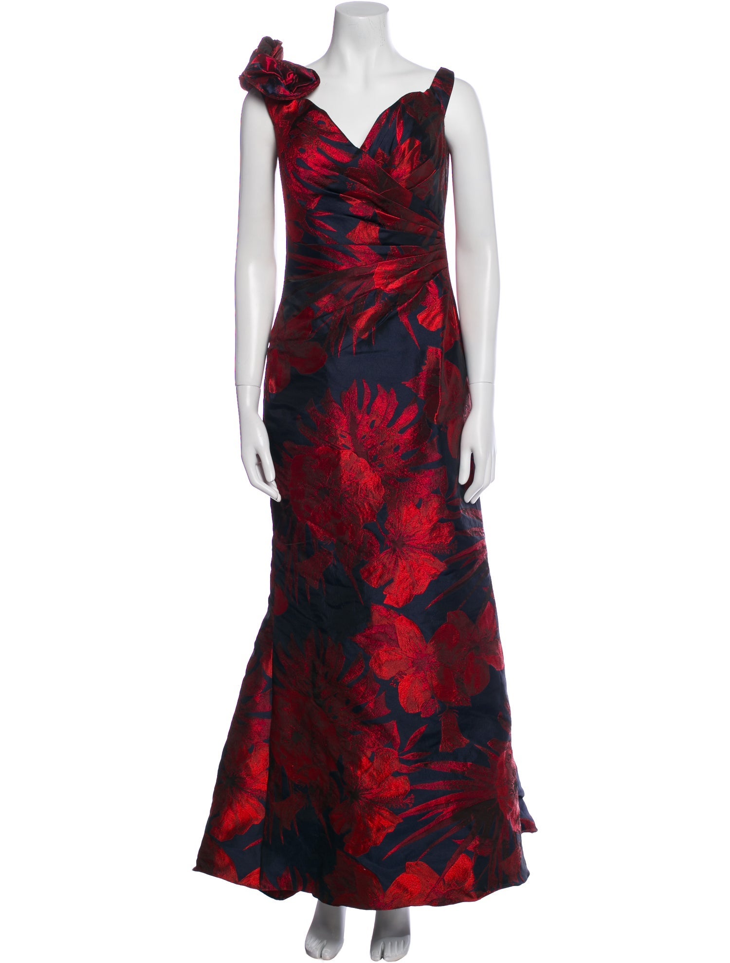 Jovani Floral Print Long Dress