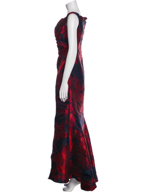 Jovani Floral Print Long Dress