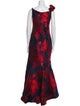 Jovani Floral Print Long Dress