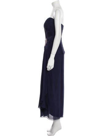 Jovani Silk Midi Length Dress