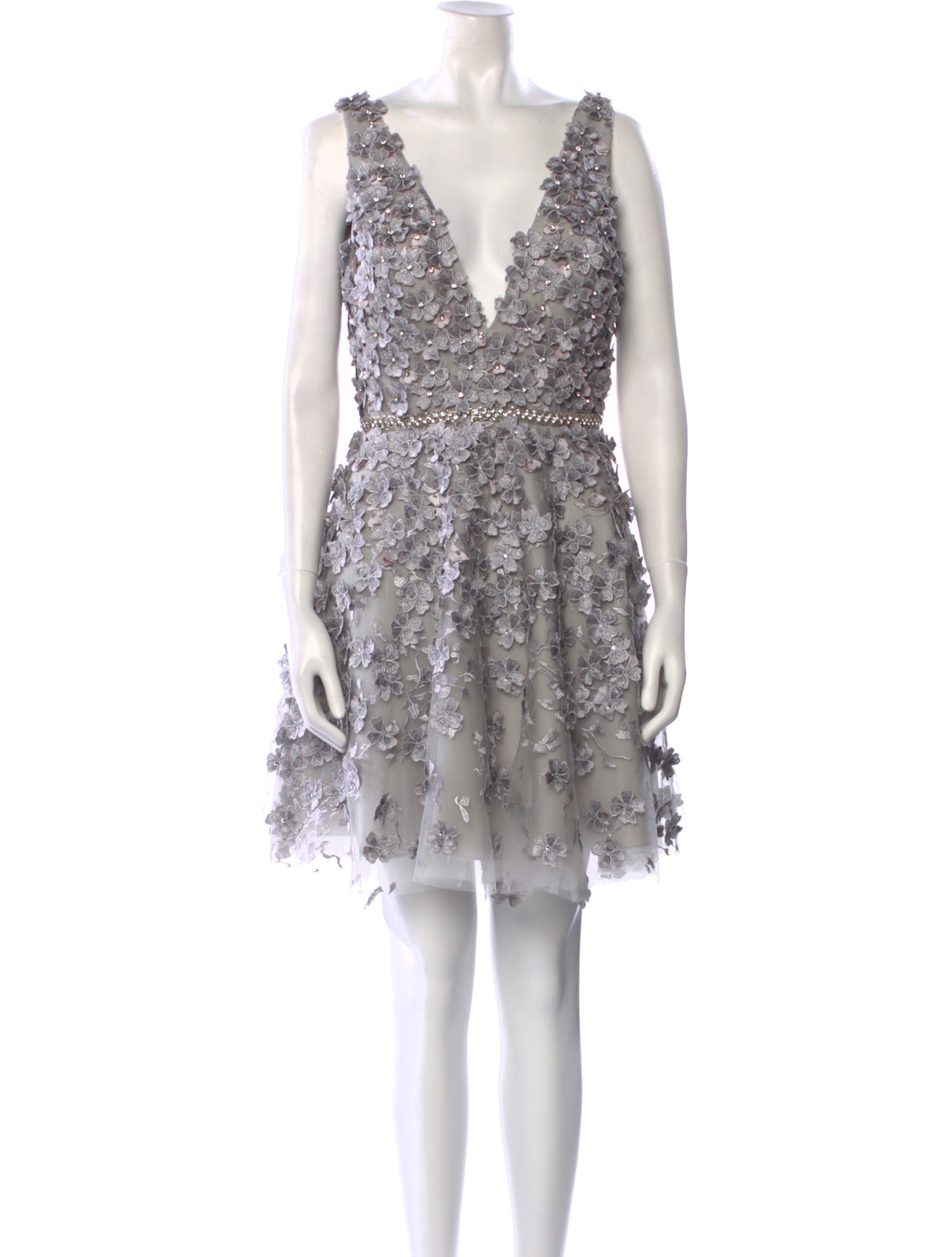 Jovani Lace Pattern Mini Dress w/ Tags