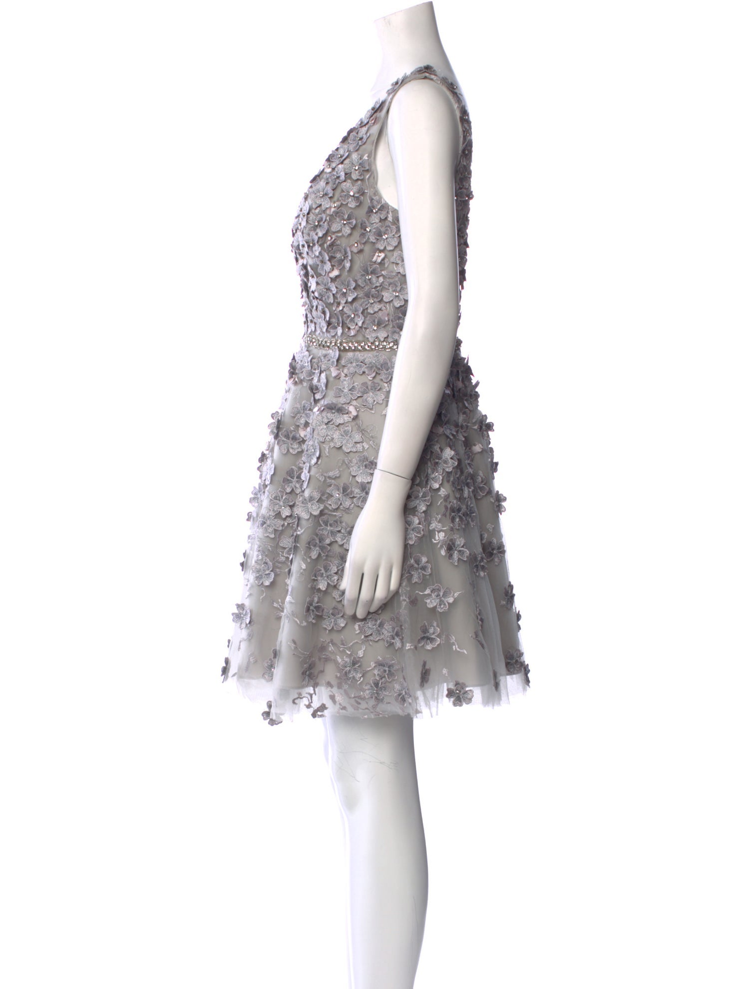 Jovani Lace Pattern Mini Dress w/ Tags